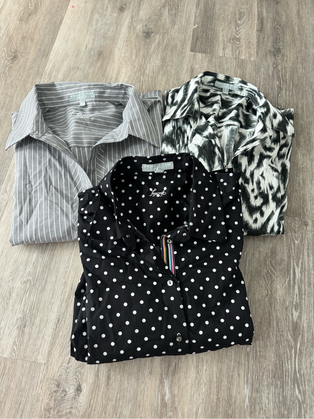 Foxcroft Wrinkle Free Shaped Fit Blouse bundle (3) size 20W